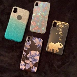 Bundle of 4 iPhone XR cases!